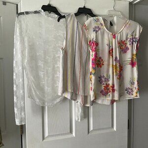 Bundle of 3!!  cool summer tops
